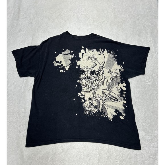 Vtg Y2K Metallica Pushead Double-sided Graphic Band T-shirt Size XL, 2008 Skull - Picture 8 of 8